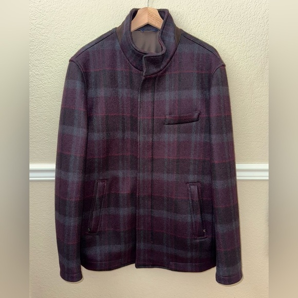 Axel’s of Vail 100% Wool Tartan Jacket Size 50 Italian (US 40 or Medium) - Picture 5 of 13